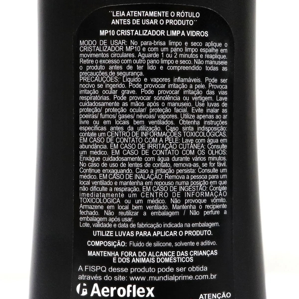 Cristalizador de Alta Performance que Repele Água e Sujeiras dos Vidros